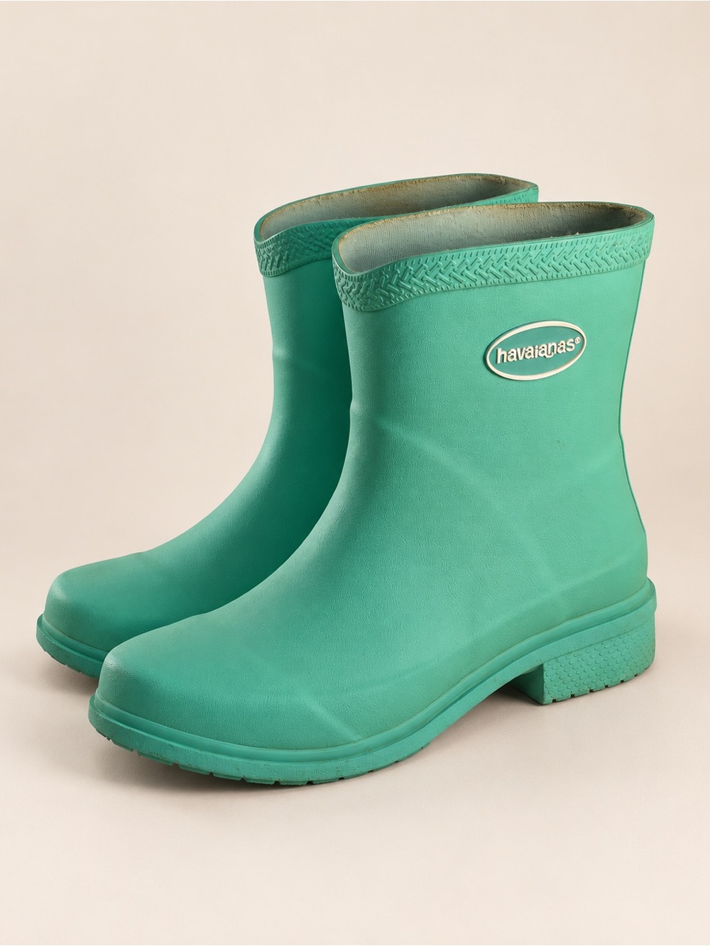 Havaianas Galochas Low Matte Rain Boots Mint Green